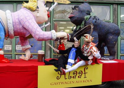 Duesseldorf Karneval Gastwagen Gestalteratelier