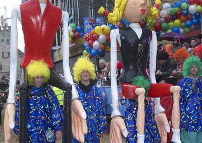Tragefiguren Rosenmontag Konzeption Gestalteratelier